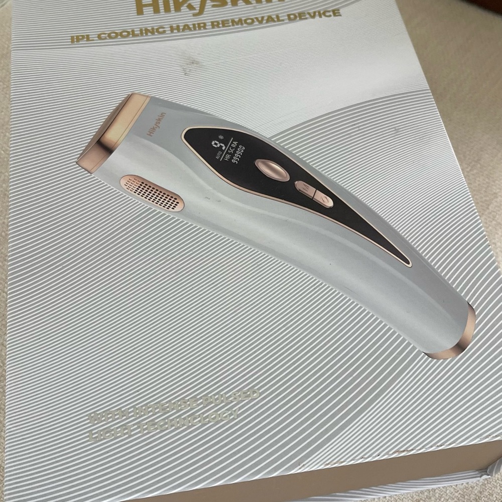 Hinycom IPL Cooling Hair Removal Device - Silver and Gold